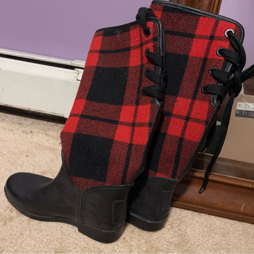 Coach rain boots
